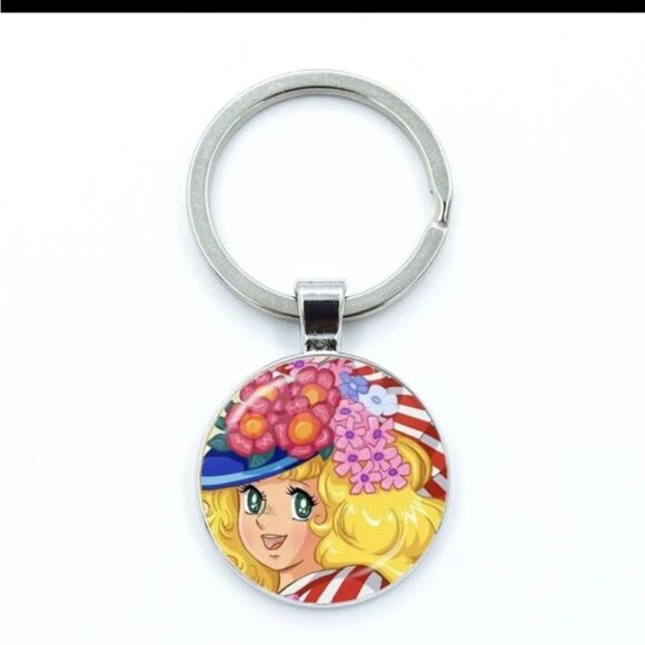 3 Anime Candy Candy Cartoons keychains, purse, chime, luggage, chain,new - Picture 2 of 10